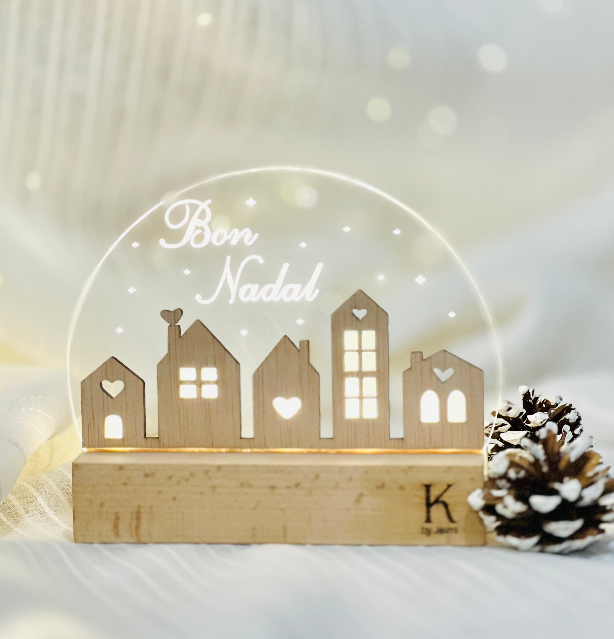 Lámpara led personalizable estilo nórdico