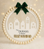 Corona Navidad Personalizada