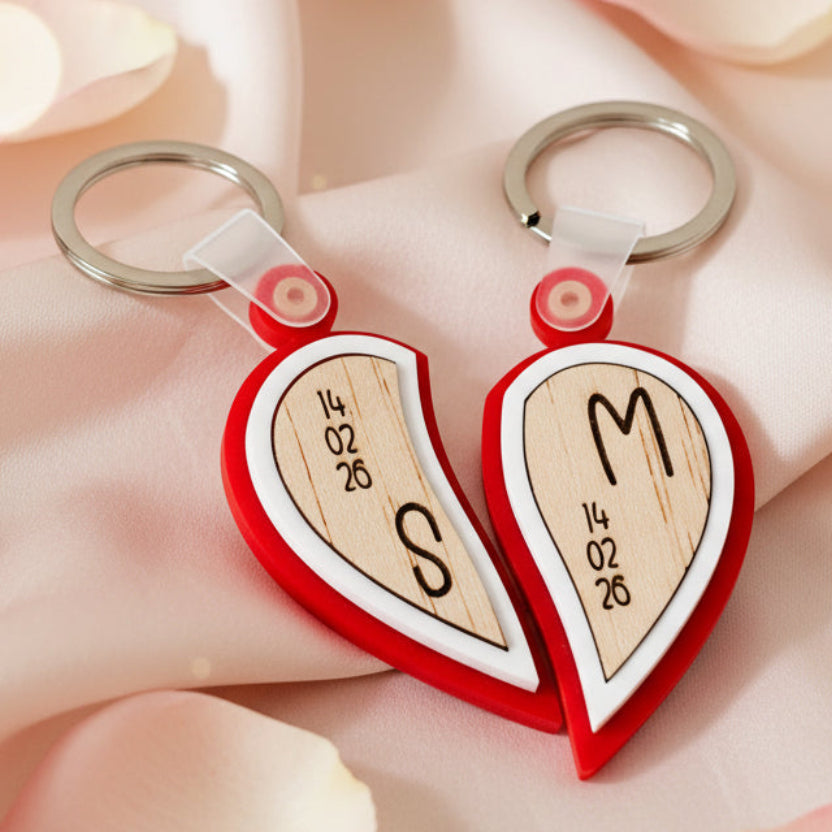 Llavero Corazón Compartido